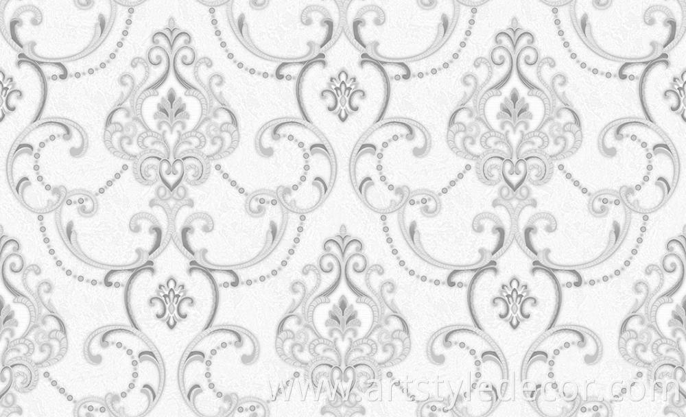 pvc flower wallpaper